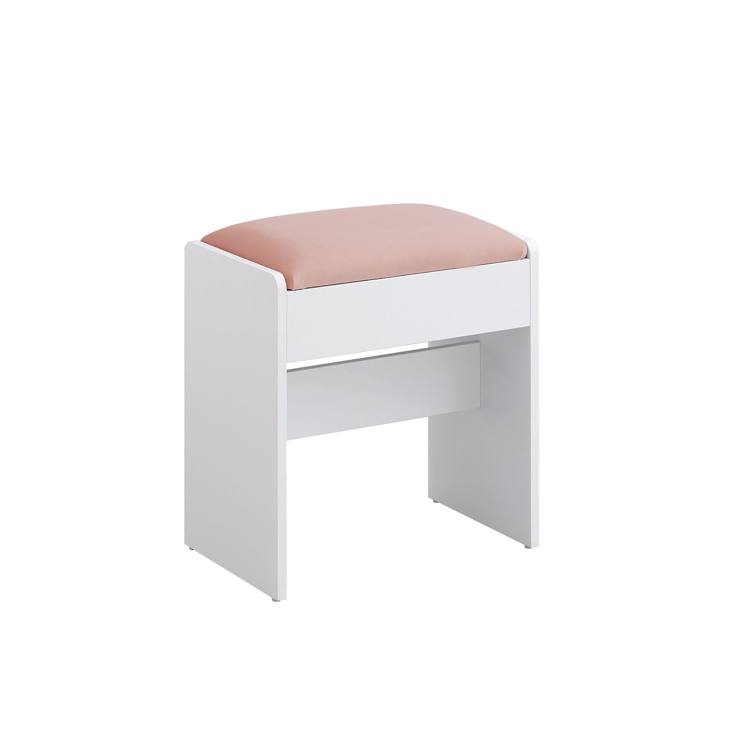 Chaise rembourrée de maquillage